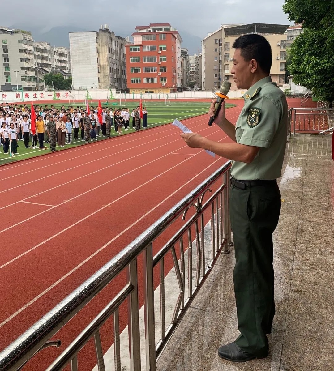 汗水铸意志，青春正启航——宁德市高级中学2020级军训剪影